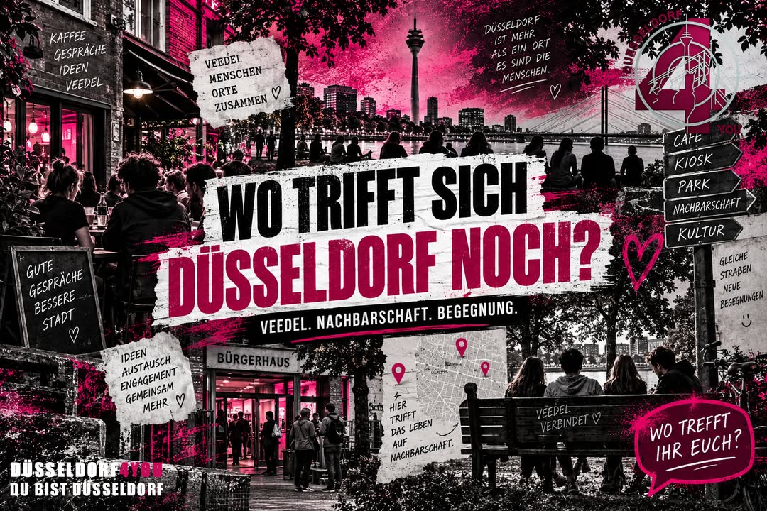 ☝️🫵👉 WO TRIFFT SICH DÜSSELDORF NOCH?