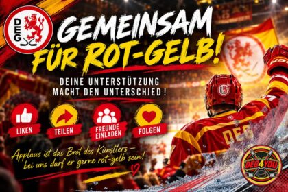 🏒🔴🟡 ROT-GELB LEBT VOM MITMACHEN