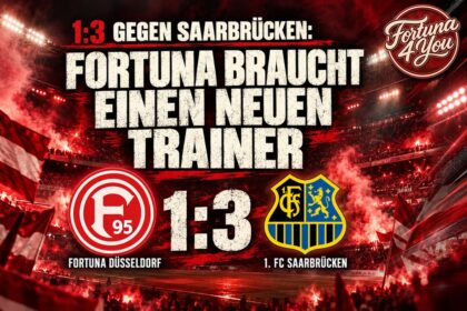 🔴⚪ 1:3 GEGEN SAARBRÜCKEN: FORTUNA BRAUCHT EINEN NEUEN TRAINER