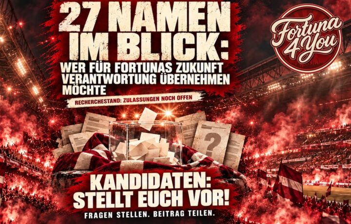 🔴⚪ 27 NAMEN IM BLICK: WER FÜR FORTUNAS ZUKUNFT VERANTWORTUNG ÜBERNEHMEN MÖCHTE