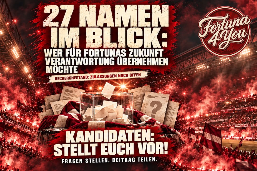 🔴⚪ 27 NAMEN IM BLICK: WER FÜR FORTUNAS ZUKUNFT VERANTWORTUNG ÜBERNEHMEN MÖCHTE