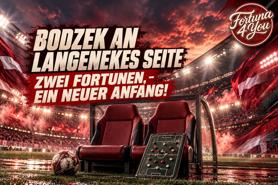 🔴⚪ BODZEK AN LANGENEKES SEITE – ZWEI FORTUNEN, EIN NEUER ANFANG!