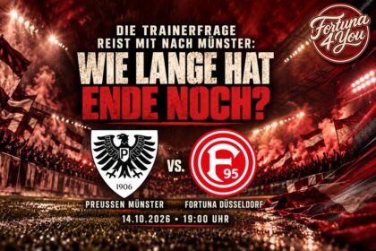 🔴⚪ DIE TRAINERFRAGE REIST MIT NACH MÜNSTER: WIE LANGE HAT ENDE NOCH?