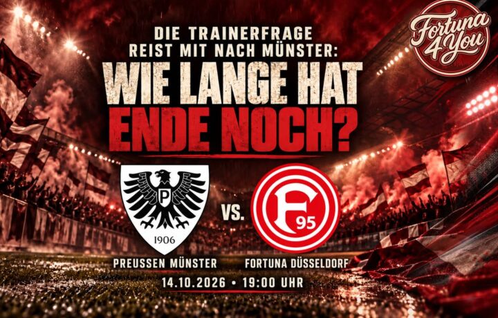 🔴⚪ DIE TRAINERFRAGE REIST MIT NACH MÜNSTER: WIE LANGE HAT ENDE NOCH?