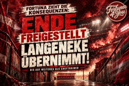 🔴⚪ FORTUNA ZIEHT DIE KONSEQUENZEN: ENDE FREIGESTELLT – LANGENEKE ÜBERNIMMT!