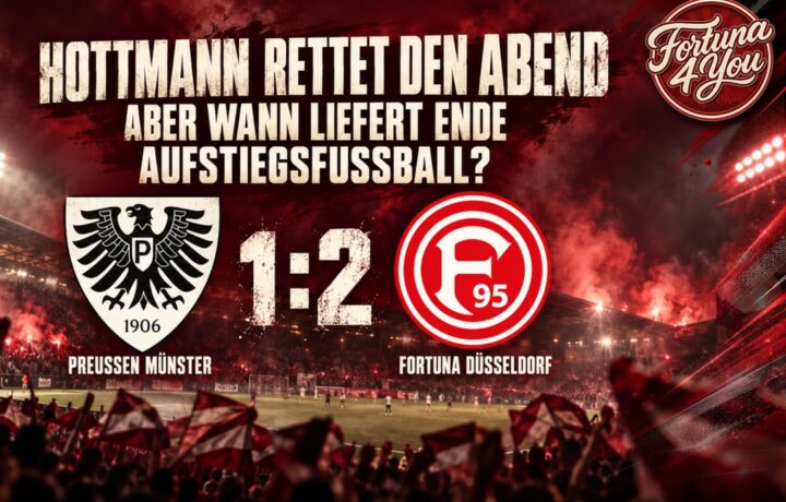 🔴⚪ HOTTMANN RETTET DEN ABEND – ABER WANN LIEFERT ENDE AUFSTIEGSFUSSBALL?