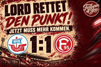 🔴⚪ LORD RETTET FORTUNA DEN PUNKT – LANGENEKE BRAUCHT ZEIT, DIE MANNSCHAFT…
