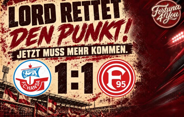 🔴⚪ LORD RETTET FORTUNA DEN PUNKT – LANGENEKE BRAUCHT ZEIT, DIE MANNSCHAFT…