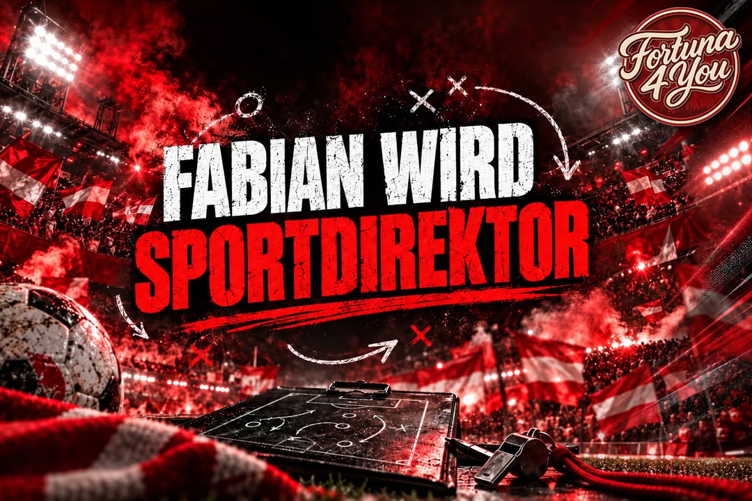 🔴⚪ WIR SIND WIEDER DA – FORTUNA ORDNET DIE SPORTLICHE FÜHRUNG NEU