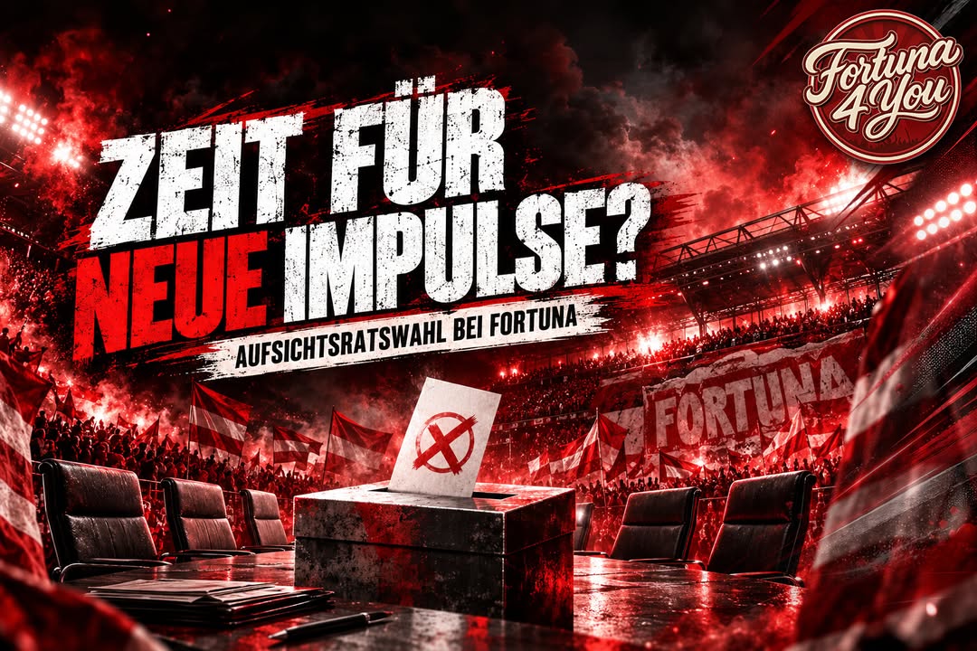 🔴⚪ ZEIT FÜR NEUE IMPULSE? BEI FORTUNAS AUFSICHTSRAT DEUTET SICH EIN GROSSER…