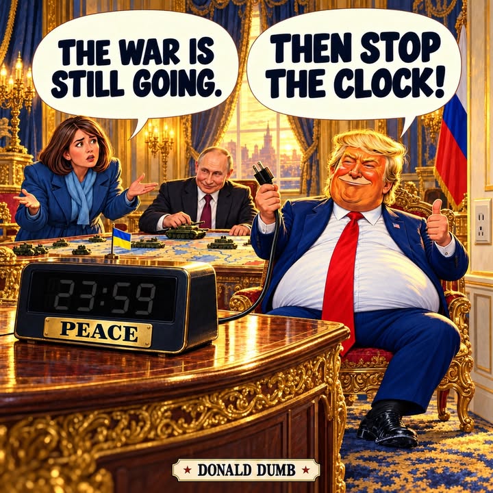 When the peace deadline arrives before the peace. ⏰